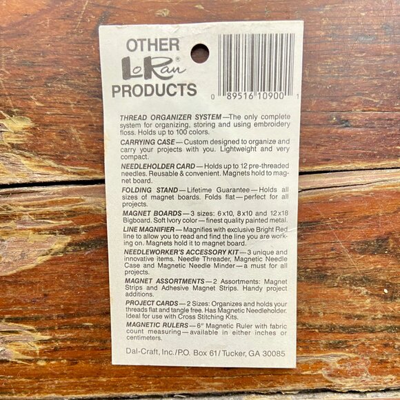 NOS Vintage Lo Ran Needle Threader 1989 Dal-Craft Inc. USA - Picture 2 of 2